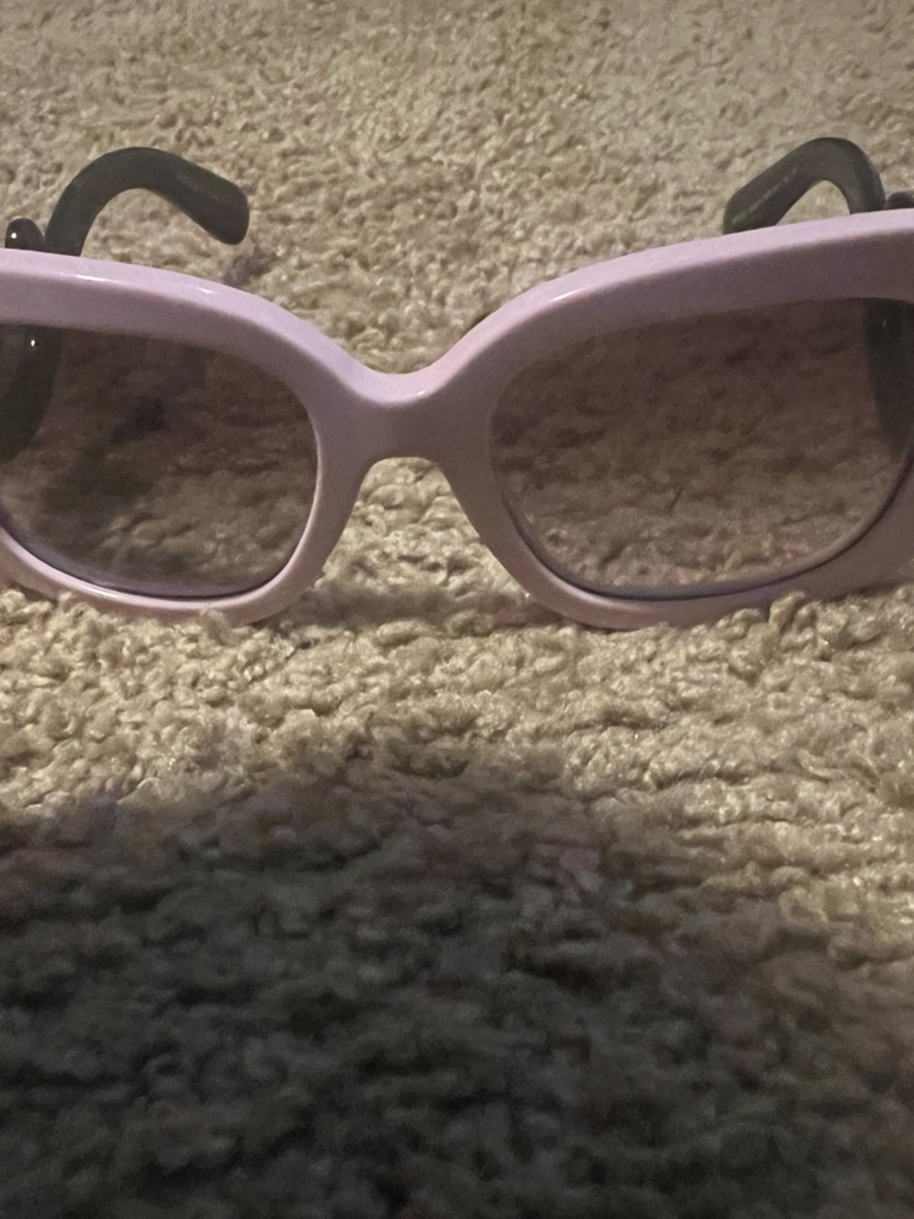 Prada spr 270 Pink Square Sunglasses with Black Lenses - Picture 11 of 11